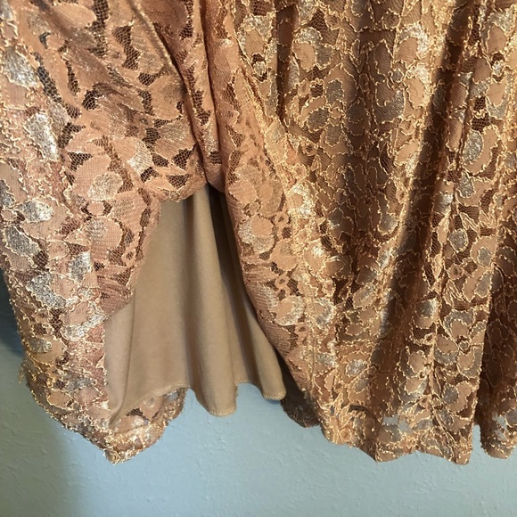 NWT Women's Gold/Apricot Dress size XL Iska London - Picture 4 of 8